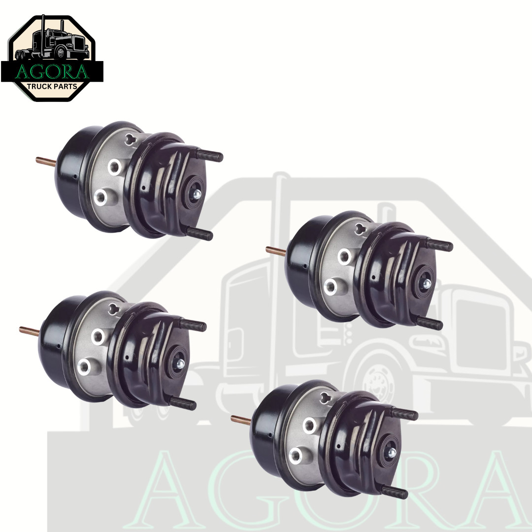 4x Air Disc Brake Chamber Sealed Type 18x24 Rep: Bendix K132352 K026451 WA1824D