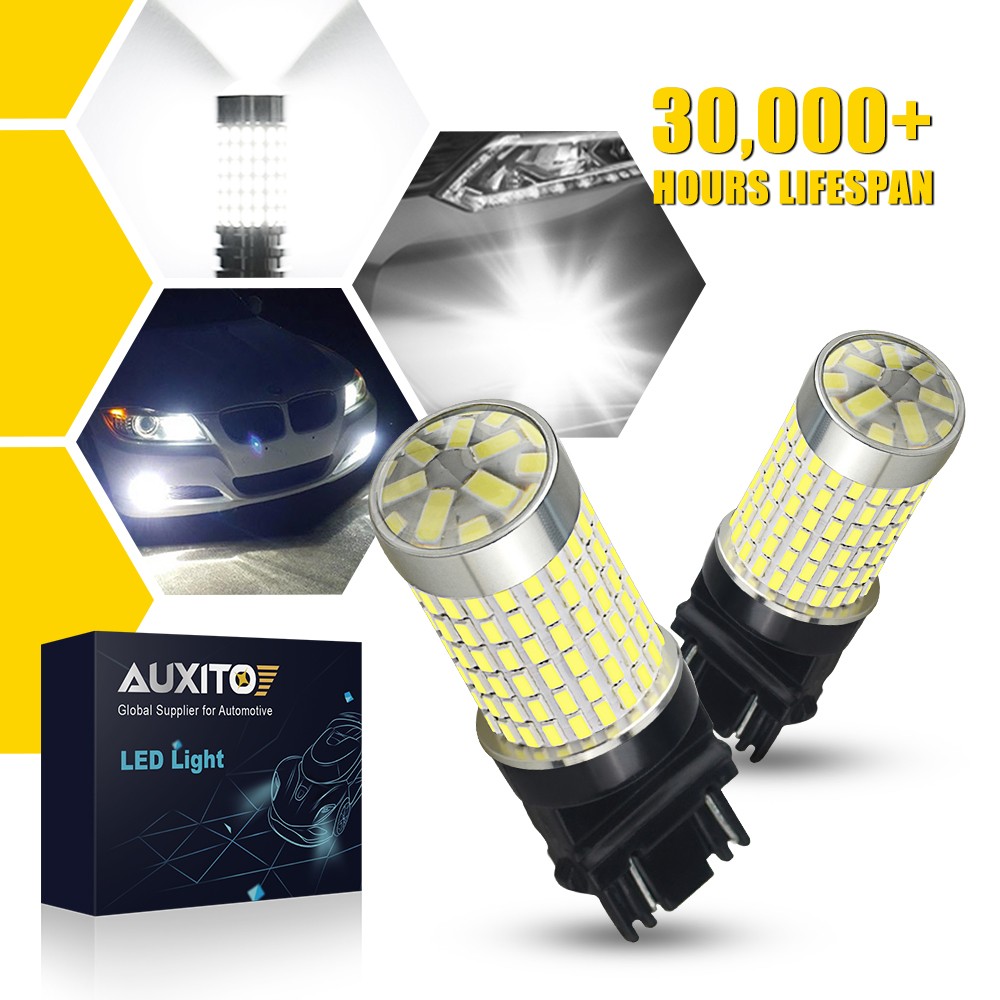 AUXITO 3157 3057 3156 LED 4157 Reverse Brake Turn Signal Light 6500K Bulb White