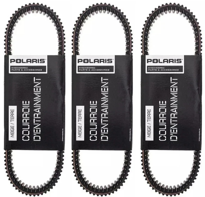 3 Pack OEM Polaris 3211186 Drive Belt RZR XP Turbo XP4 Ranger Xpedition CVT