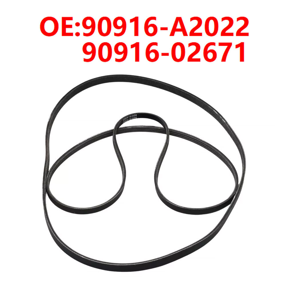 For 2010 2011 Toyota Camry 2.5L L4 90916-A2022 & 90916-02671 Two Serpentine Belt