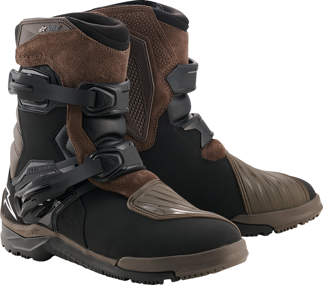 ALPINESTARS - Belize V2 Drystar Boots Black/Brown US 13 | 2040226-82-13