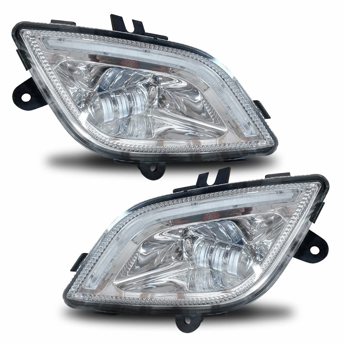 FV Full LED Fog Lights Compatible with 2018-2026 Freightliner New Cascadia - Chr