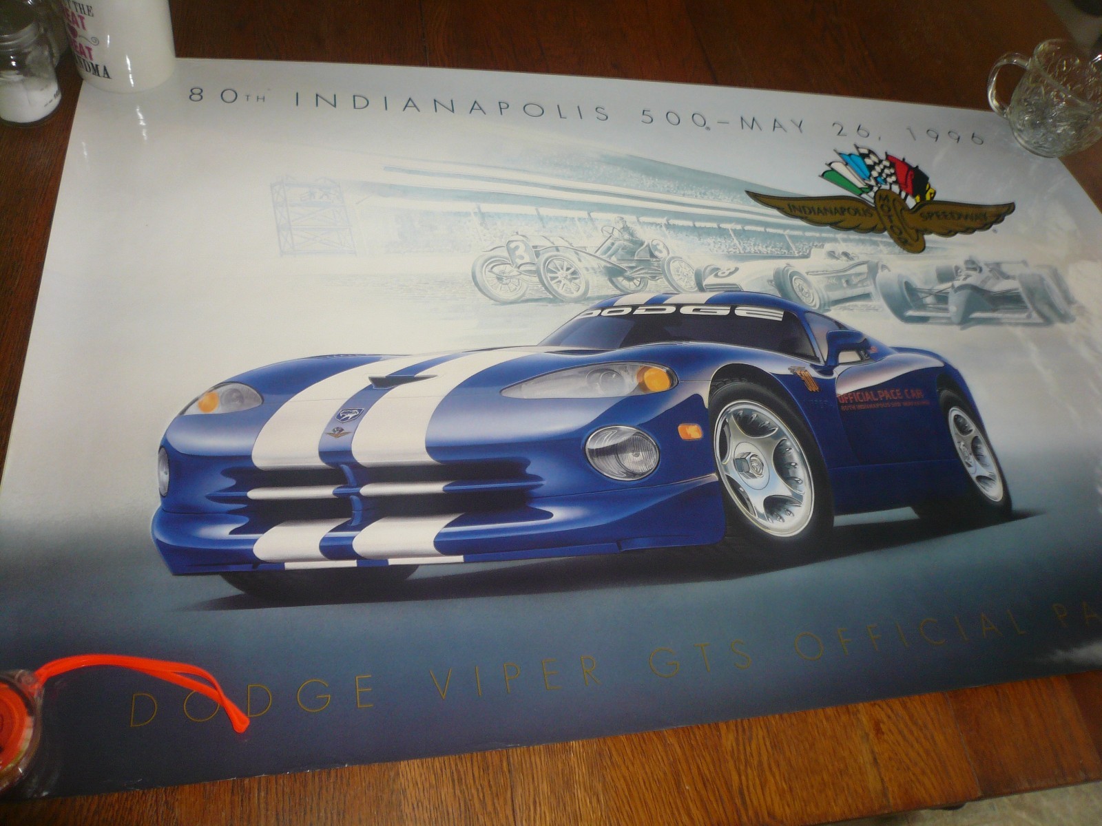 1996 Dodge Viper GTS 80th Anniv Indy 500 Offical Pace Car 24 1996 Dodge Viper GTS 80th Anniv Indy 500 Offical Pace Car 24