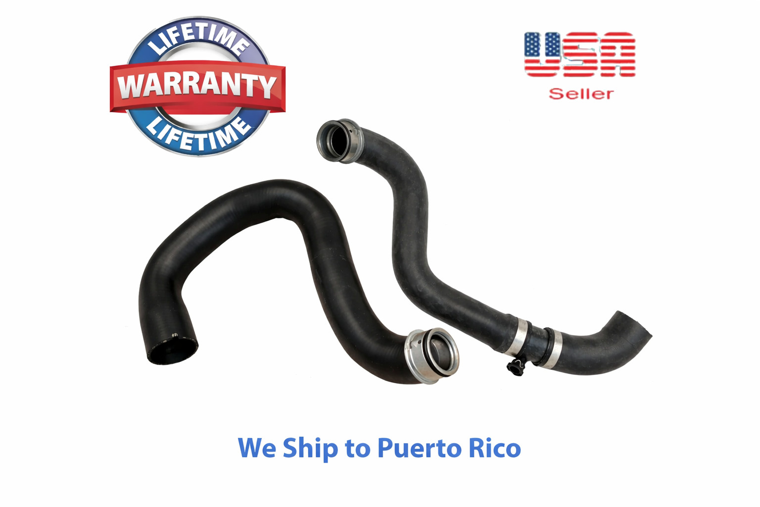 Radiator Lower + Upper Hose for Mercedes-Benz W211 E500 2003-2006 CLS500 V8 5.0L