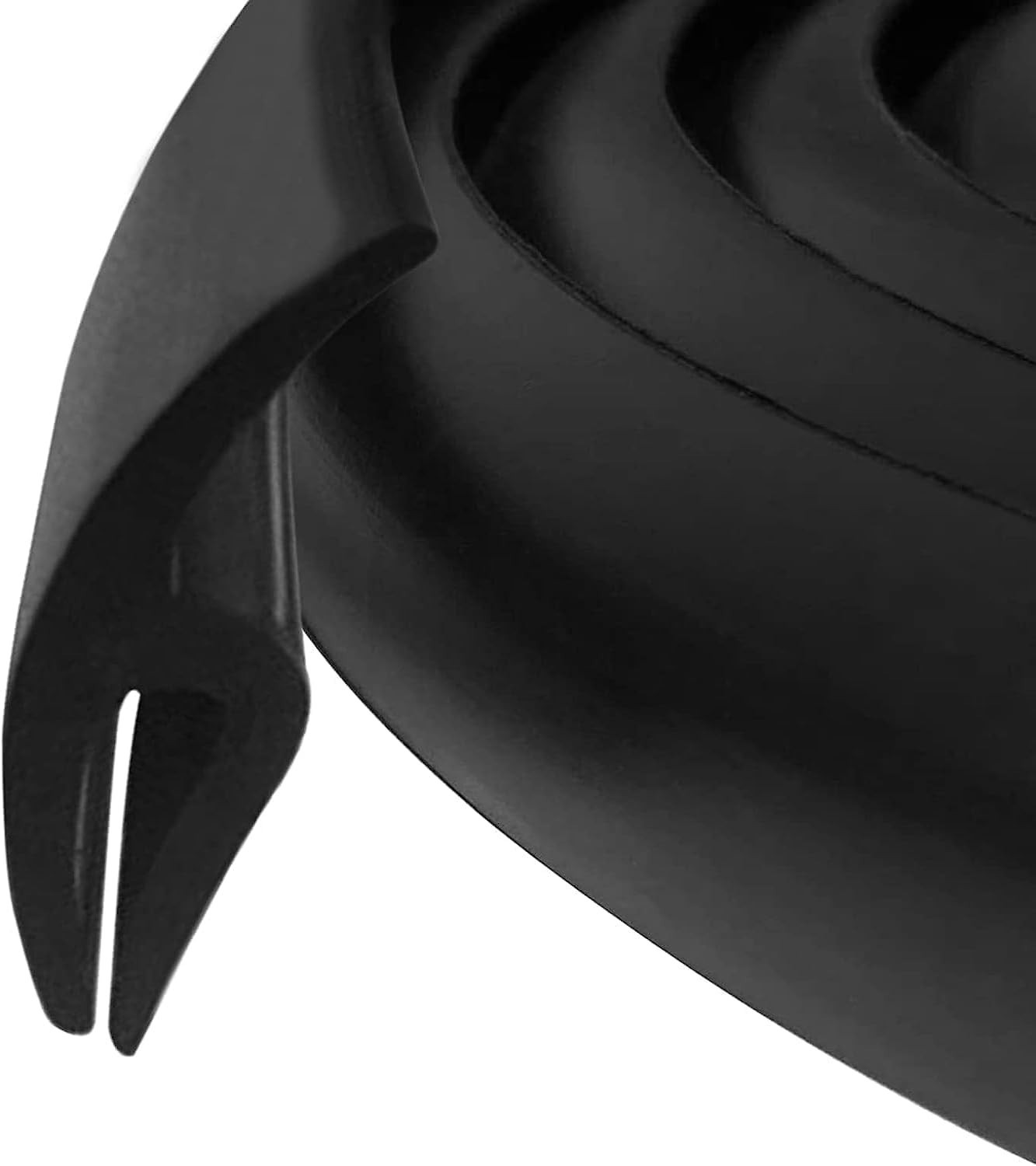 Rubber Strip, 1.7M Car Front Windshield Window Seal Strirp Moulding Trim, Bla...