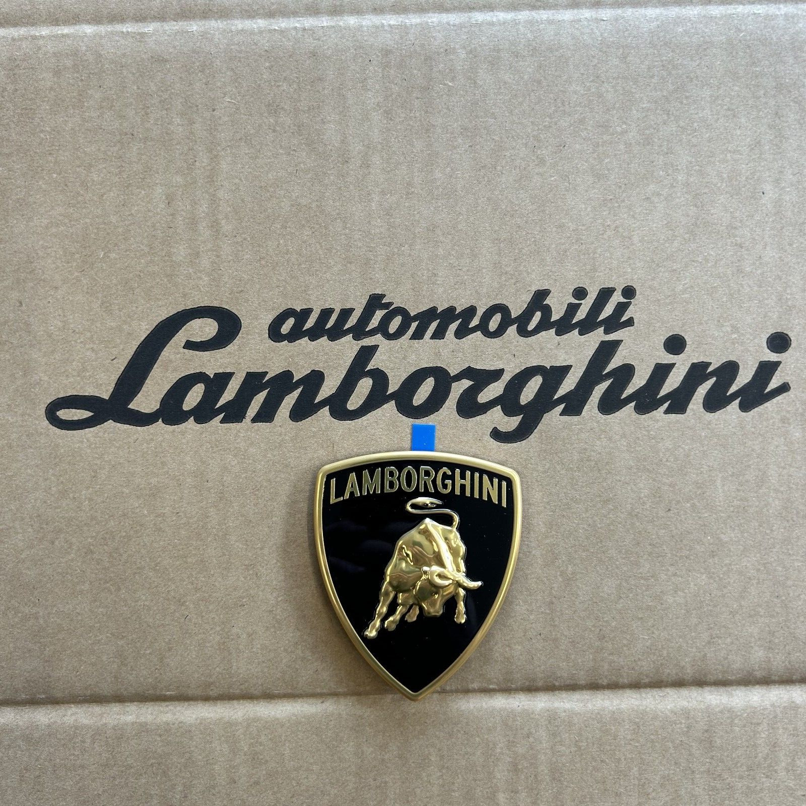 Lamborghini Type Sign Scudo Front Badge Diablo Gallardo 2004-2014 OEM 400853745D