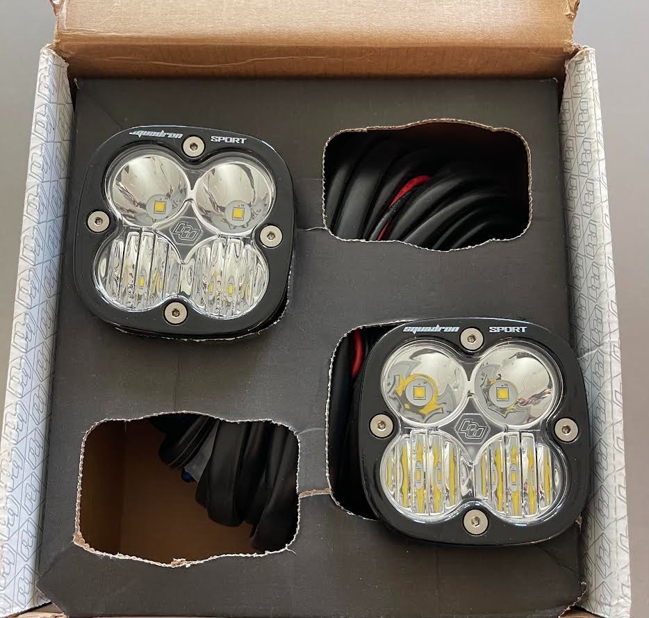 Baja Designs 55-7803 Squadron Sport Pair Driving/Combo LED NEW No Mount