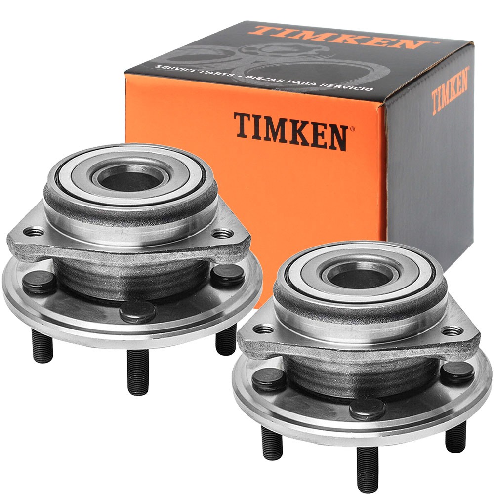 TIMKEN (2) Timken Front Wheel Bearing & Hub Assembly for 00-06 Jeep Wrangler TJ TIMKEN (2) Timken Front Wheel Bearing & Hub Assembly for 00-06 Jeep Wrangler TJ