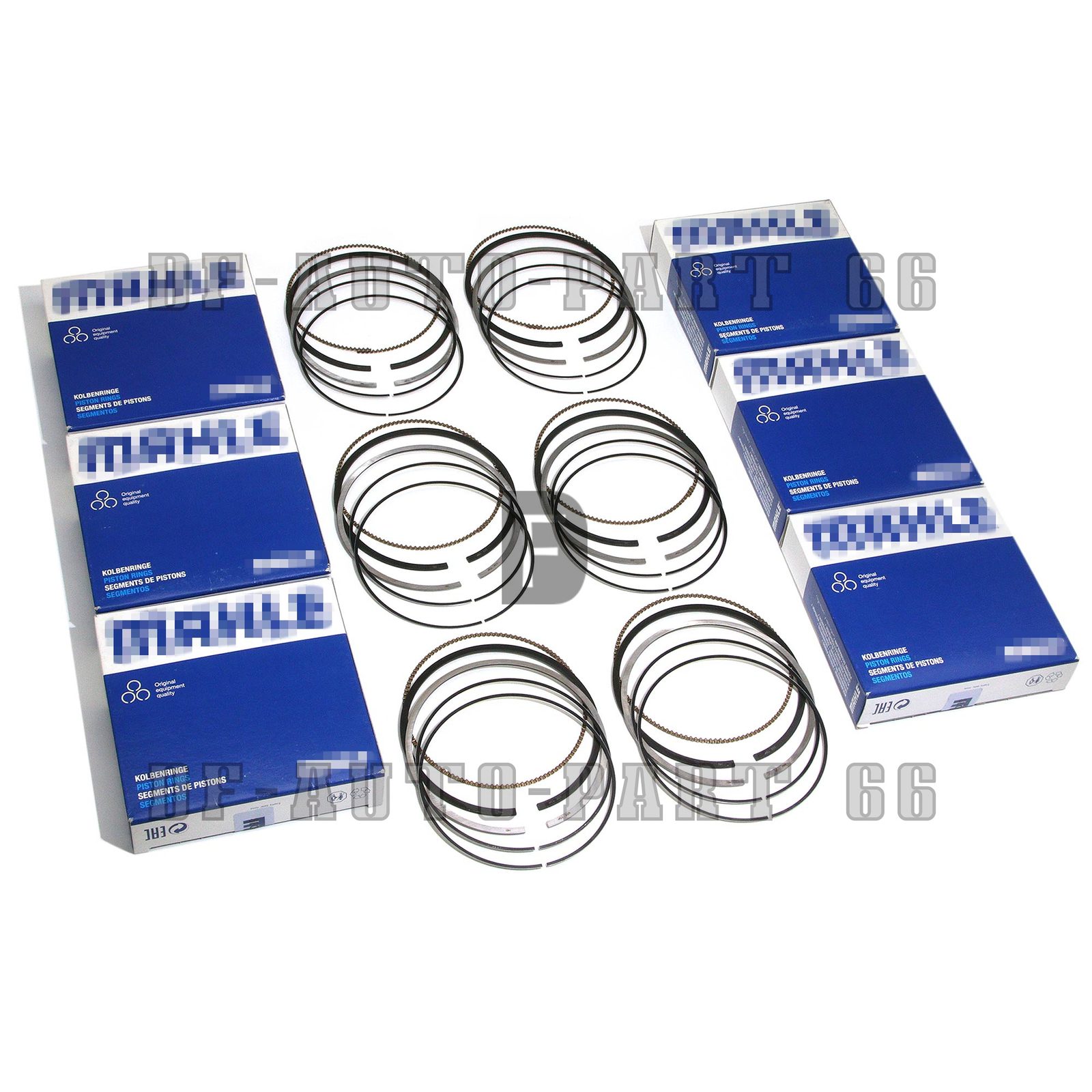 6x STD Piston Rings Set Mahle For BMW 330d 535d X5 F10 F30 N57 E90 3.0 Diesel L6