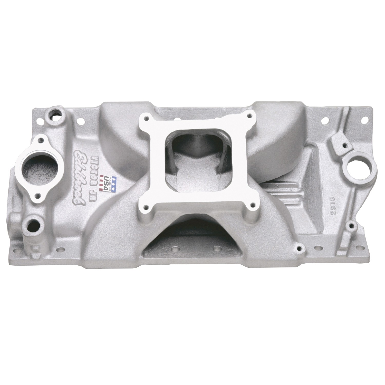 Edelbrock 2975 Victor Jr. 23-DEG Intake Manifold for Small-Block Chevy