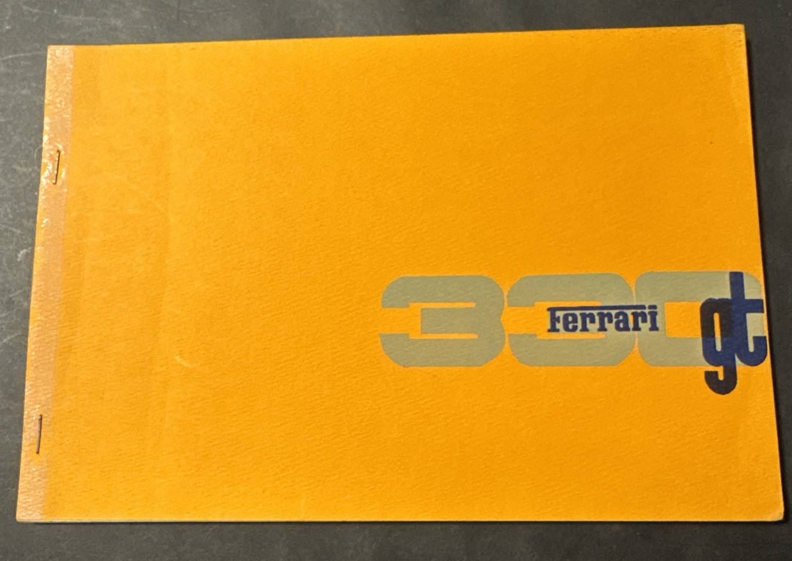 Ferrari 330 Gt Catalogo Parti Di Ricambio 1965, 1966 Reprint