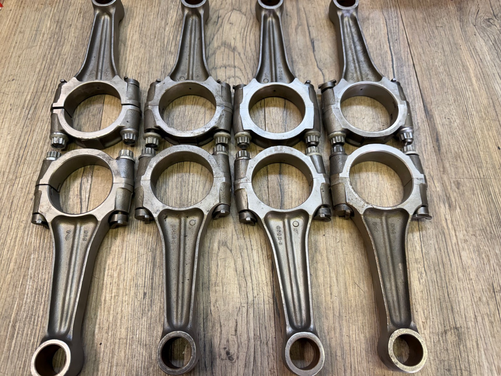 FORD BOSS 429 NASCAR CONNECTING ROD SET 8 PCS C9AX-B
