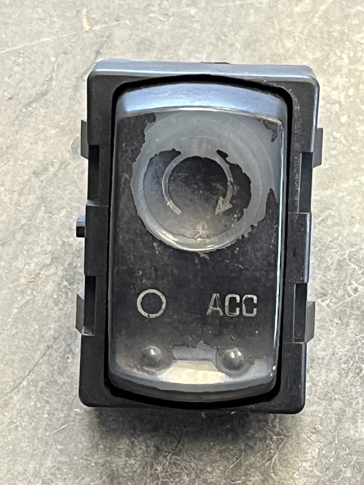05-13 CHEVROLET CORVETTE C6 PUSH START IGNITION SWITCH BUTTON OEM 10352511