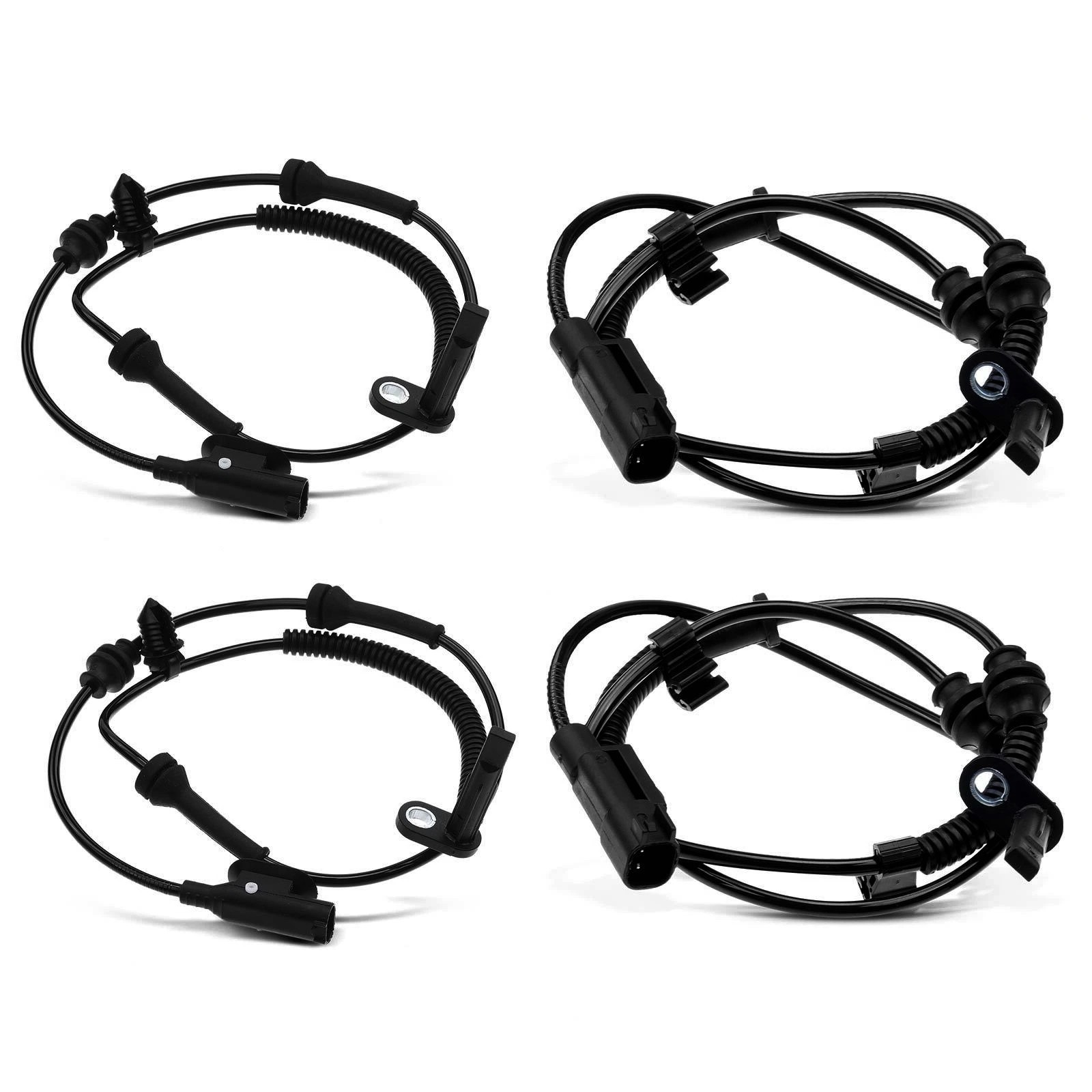 New 4x Front & Rear ABS Wheel Speed Sensor for Jeep Cherokee 2014-2020