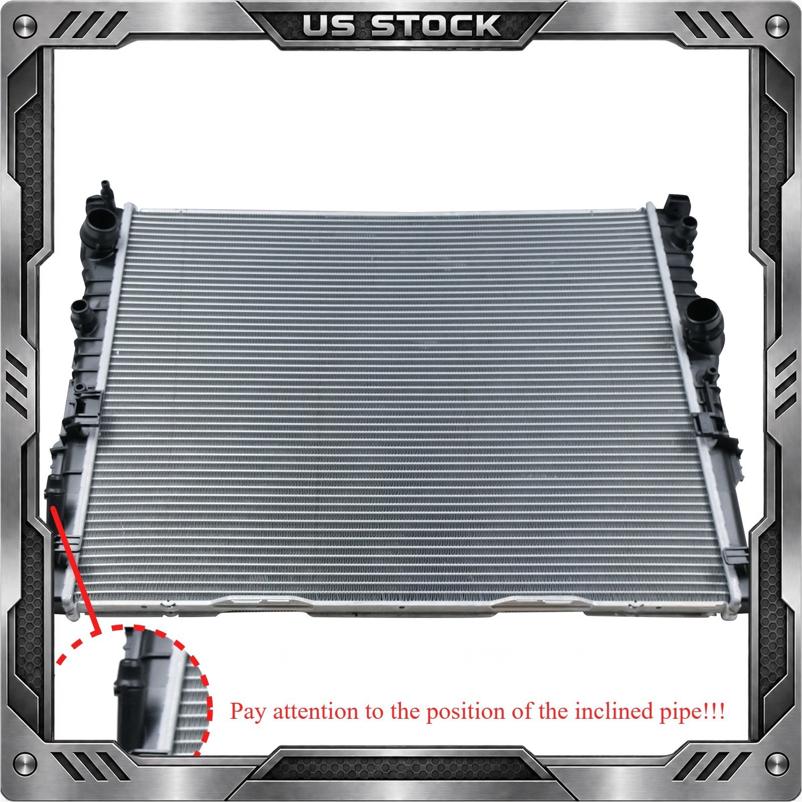 Radiator 17118576997 for BMW 530i 540i 740i