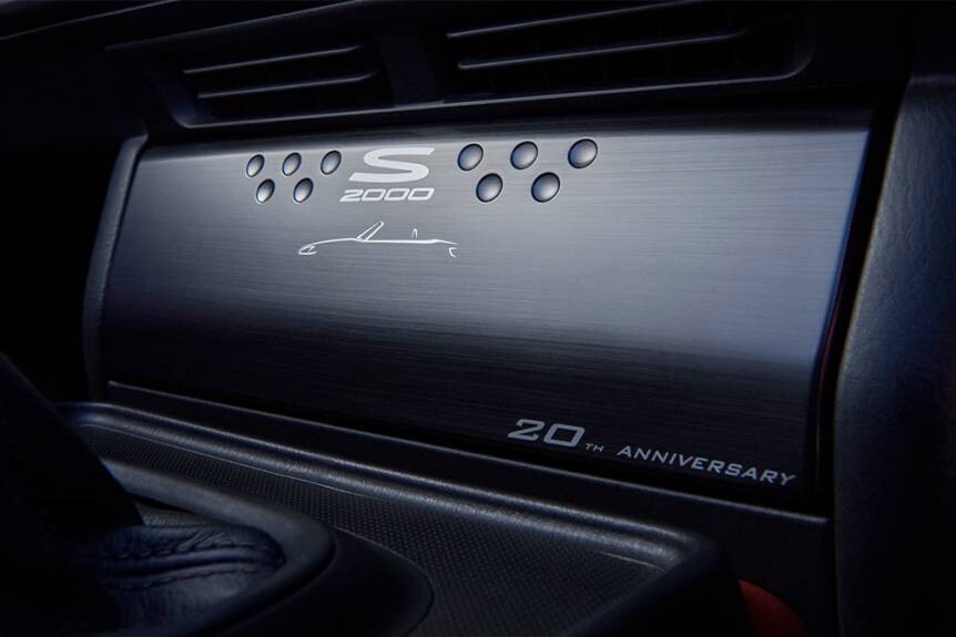 Honda JDM OEM 20th Anniversary Radio Door Cover - S2000 AP1/2 Honda JDM OEM 20th Anniversary Radio Door Cover - S2000 AP1/2
