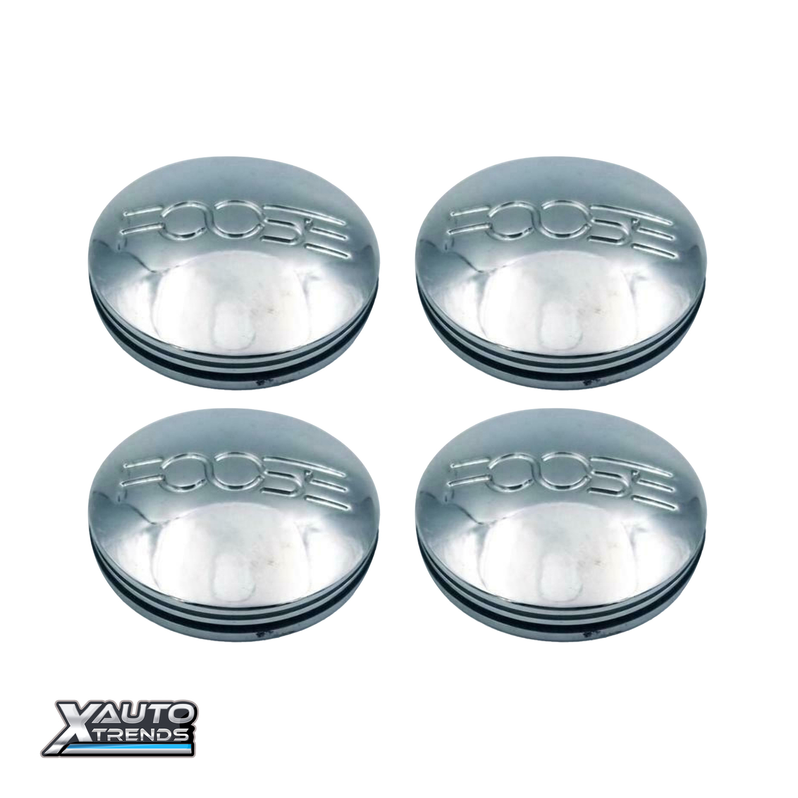 4 x Foose Chrome Aluminum 2.47\