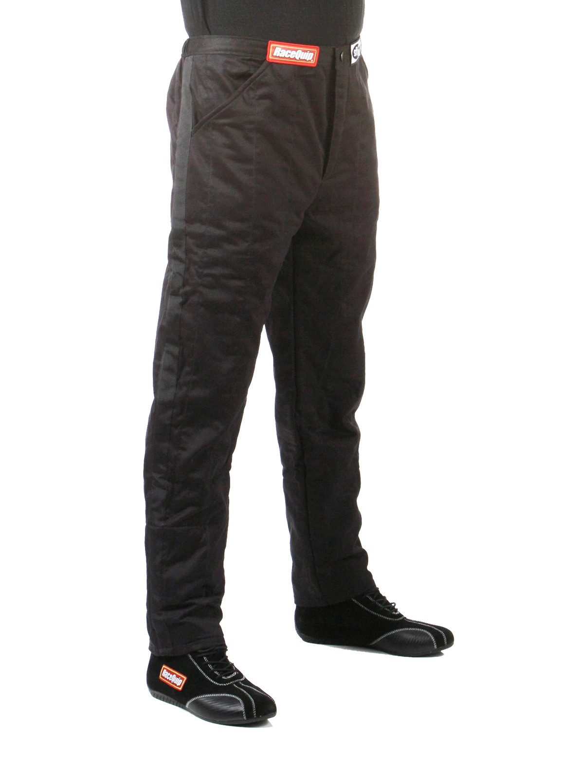 RaceQuip 122008RQP 120 Series Driving Pants SFI 3.2A/5 Black/White Stripe 3XL