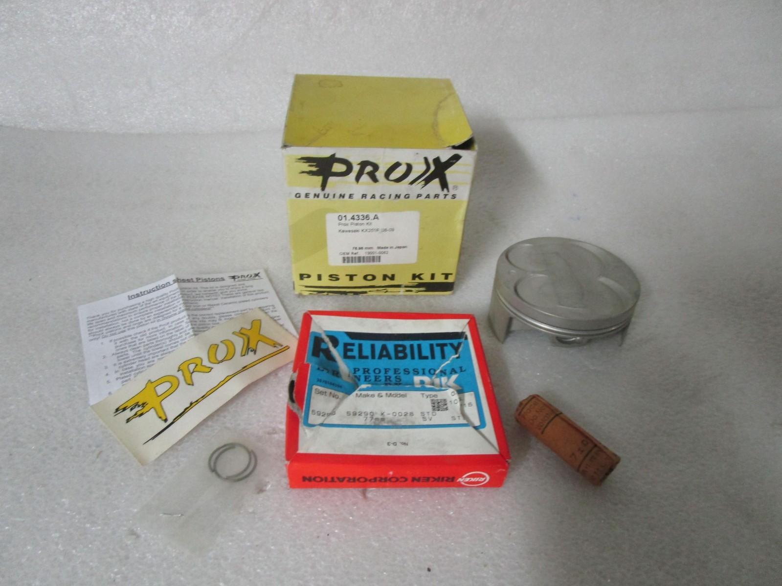 06-09 Kawasaki KX250F ProX Piston 06-09 Kawasaki KX250F ProX Piston