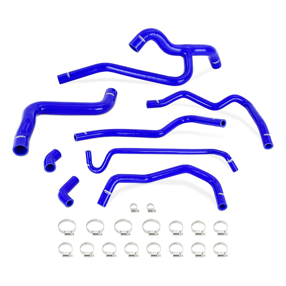 Mishimoto Radiator & Heater Hose Kit, fits Ford Mustang V6 4.0L 2005-2010, Blue