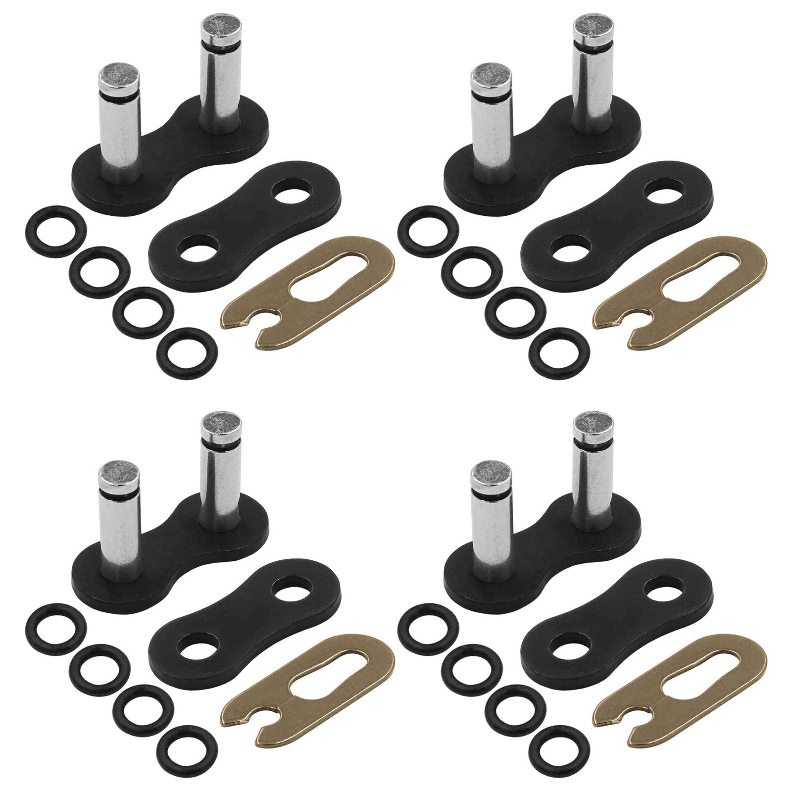 520 Chain Master Link with O Ring For Motorcycle Bike ATV Connecting Link Black