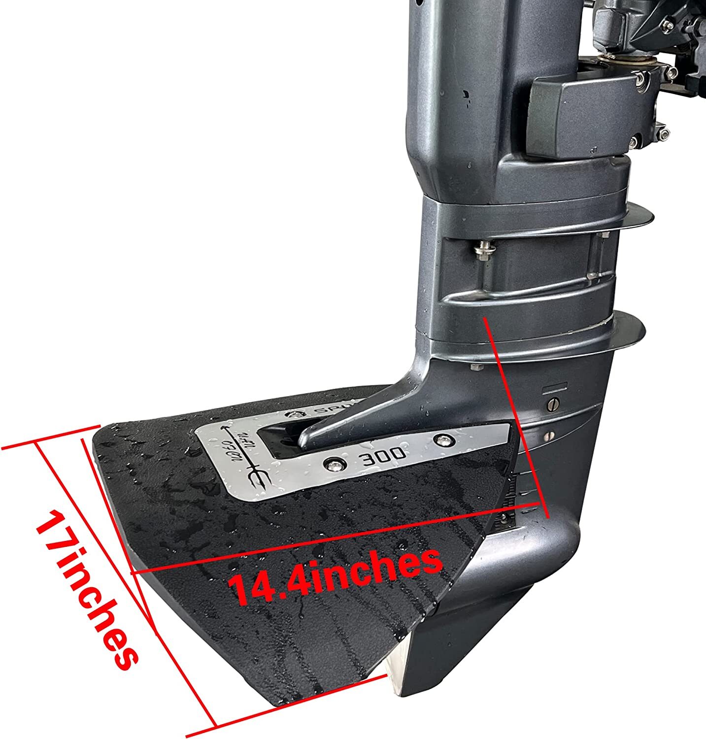 Sport 300 Whale Tail HydroFoil Stabilizer for Outboard Motor Drives 40-350 HP