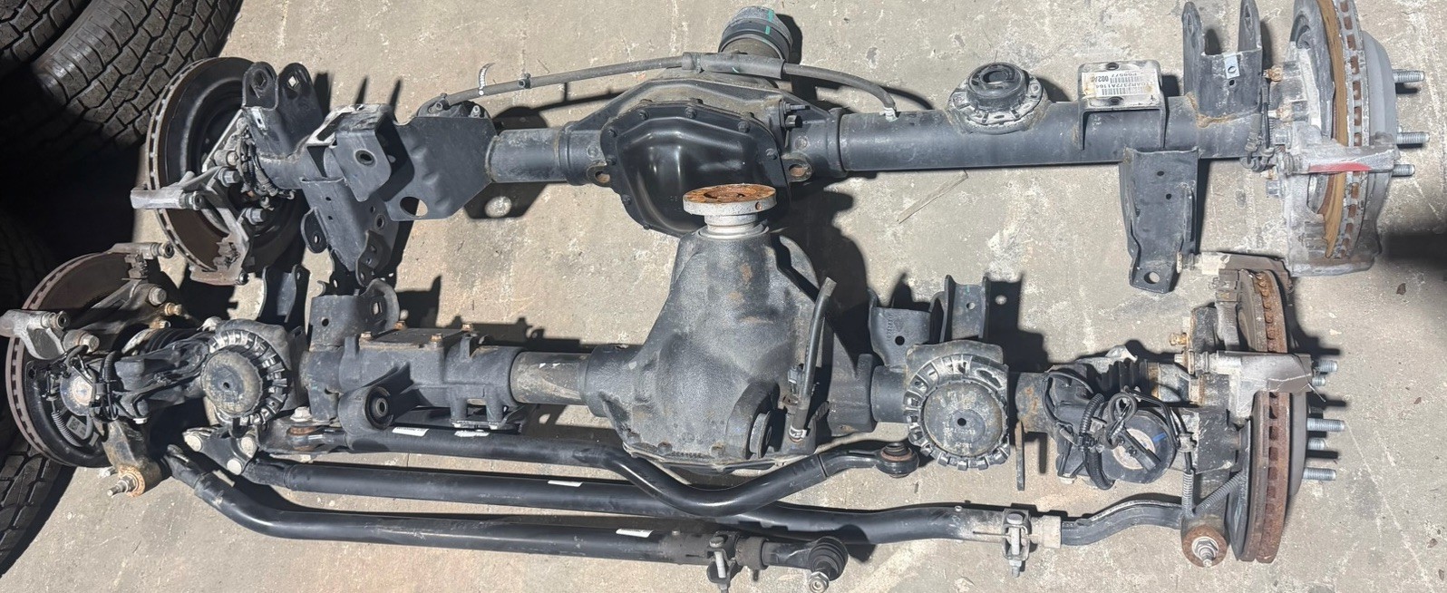 OEM 2024 Jeep Wrangler Rubicon 392 4.56 Axle Assembly Elock FRONT + REAR