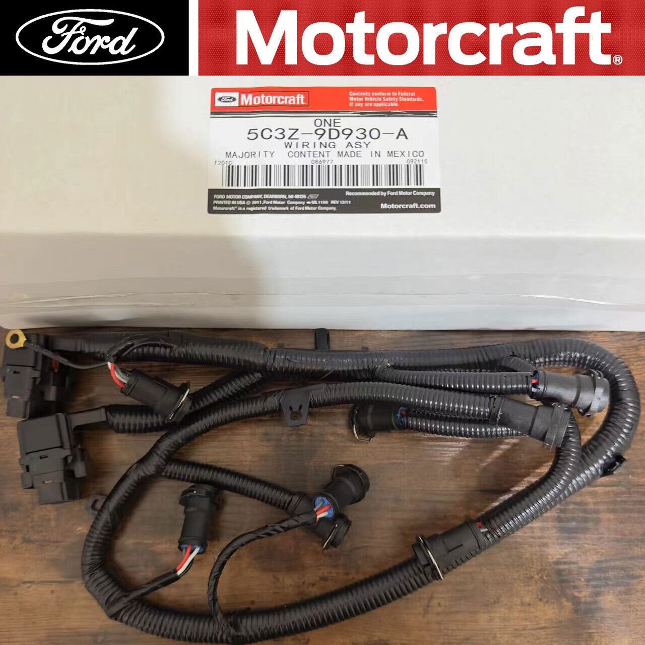 OEM 5C3Z9D930A Powerstroke FICM Fuel Injector Module Wiring Harness For F 6.0L