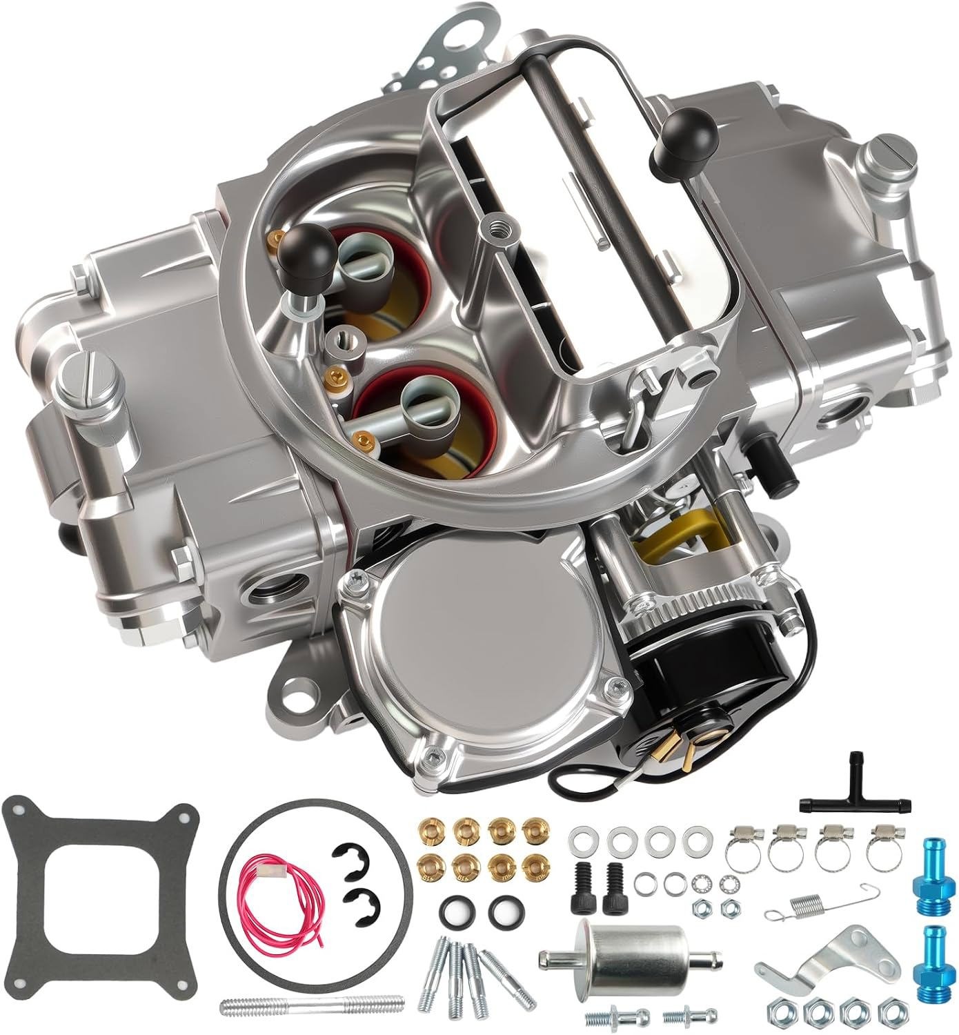 Holley 0-80458SA Aluminum Carburetor 600 CFM 4160 Electric Choke Square Bore