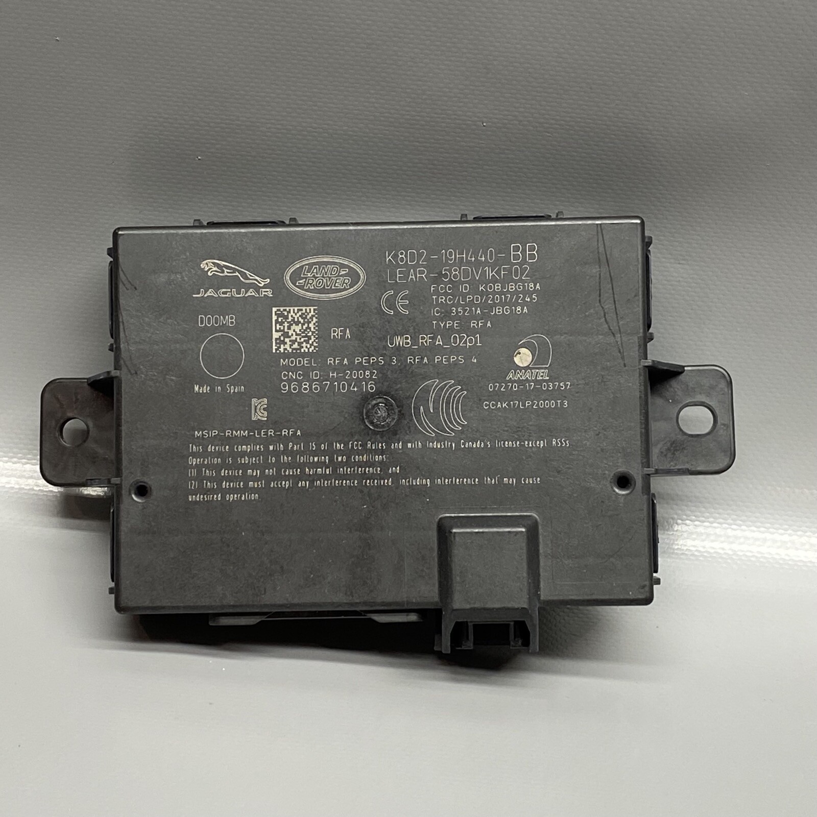 LAND ROVER DEFENDER ANTI-THEFT ALARM UNIT 2020 2021 2022 OEM LR117932