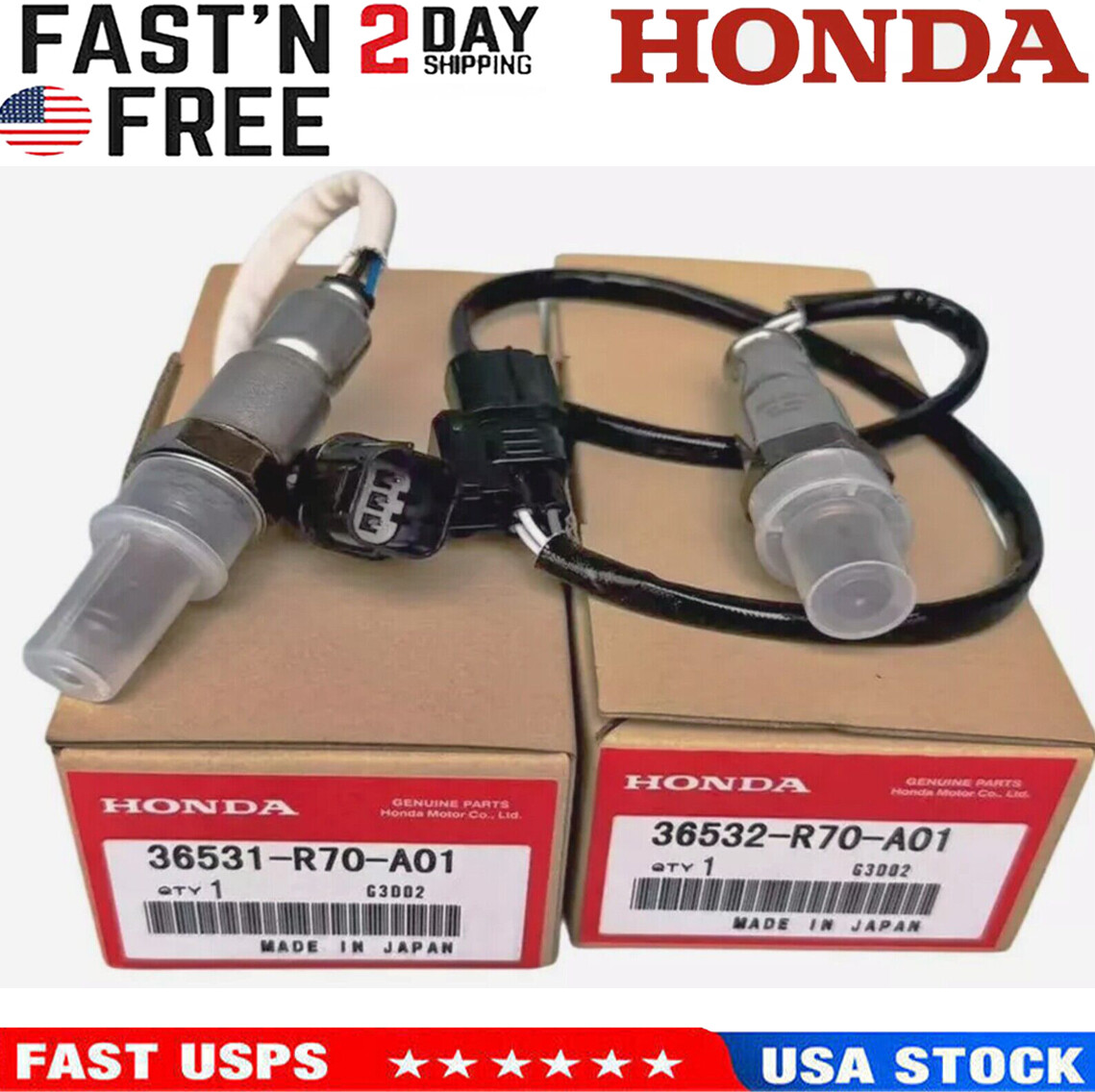 2PC Honda OEM Upstream+Downstream Oxygen O2 Sensor For Accord Pilot Acura 3.5 V6