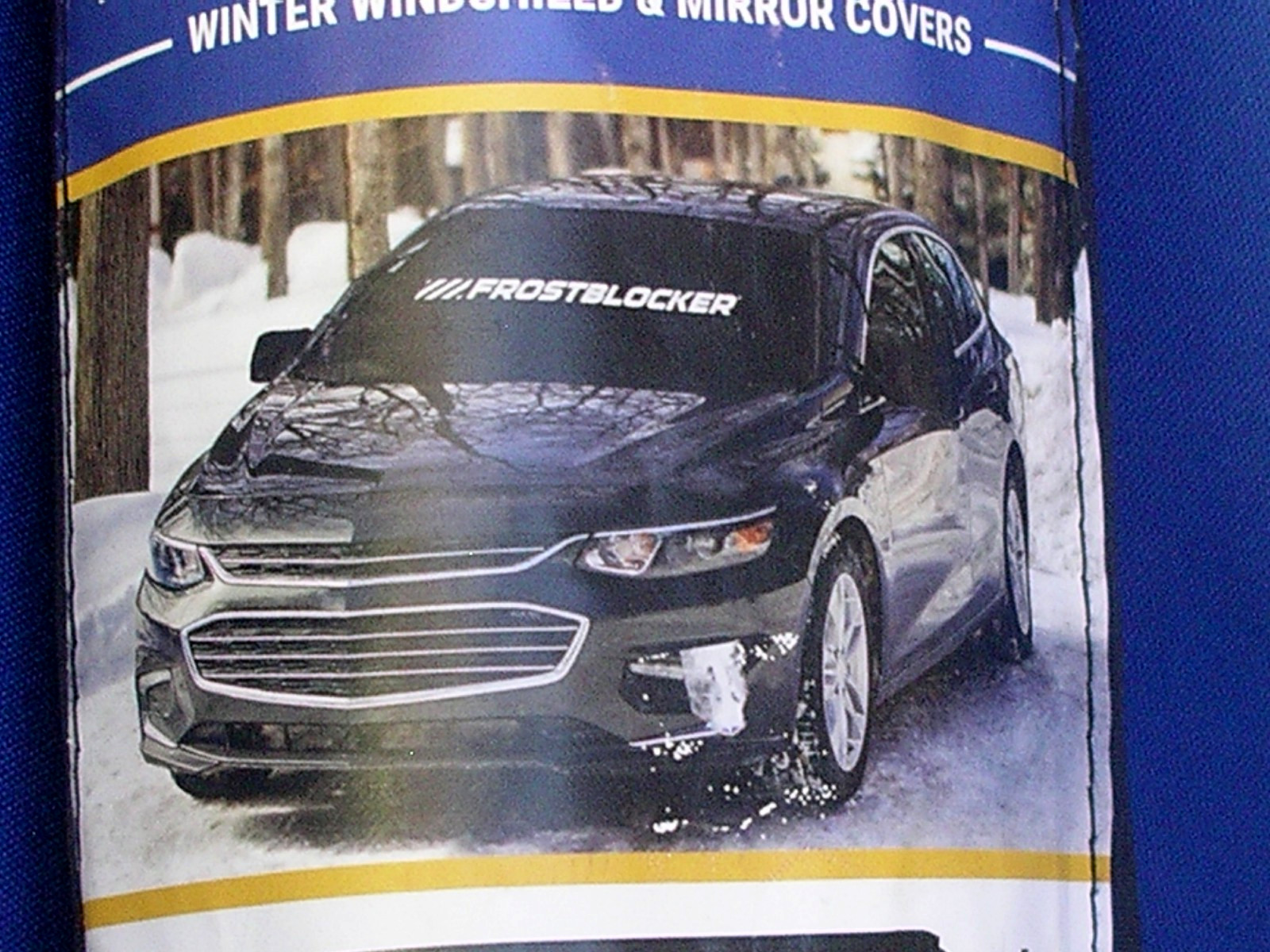Frostblocker Winter Windshield and Mirror Covers, 61 “ x 41