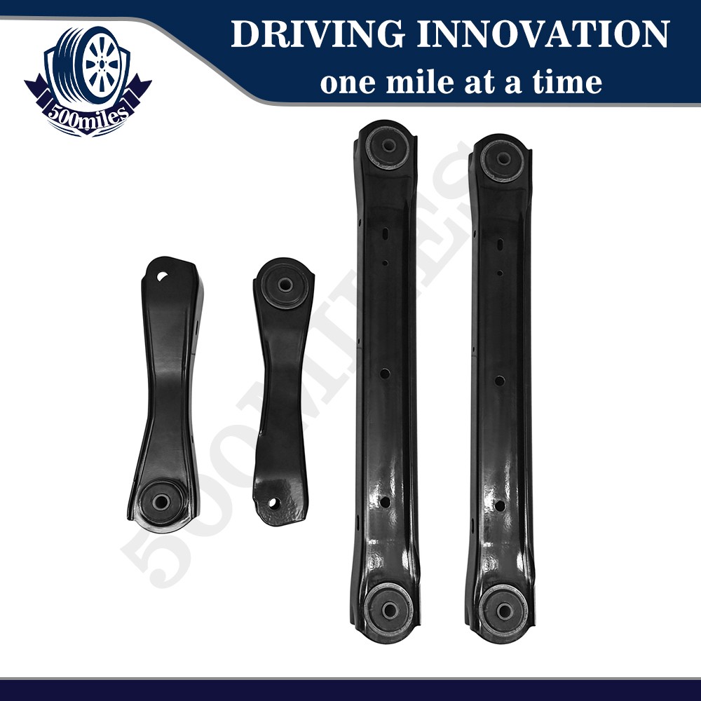 For 1968 69-1972 Chevelle Malibu GTO Rear Upper & Lower Trailing Arms W/Bushings