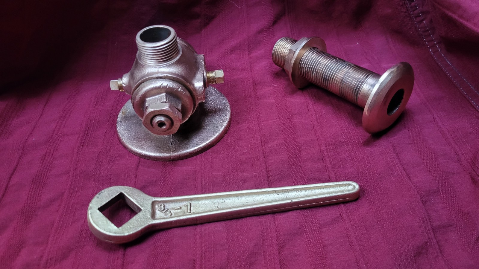 Vintage Bronze Wilcox Crittenden Traditional  Sea Cock 3/4\