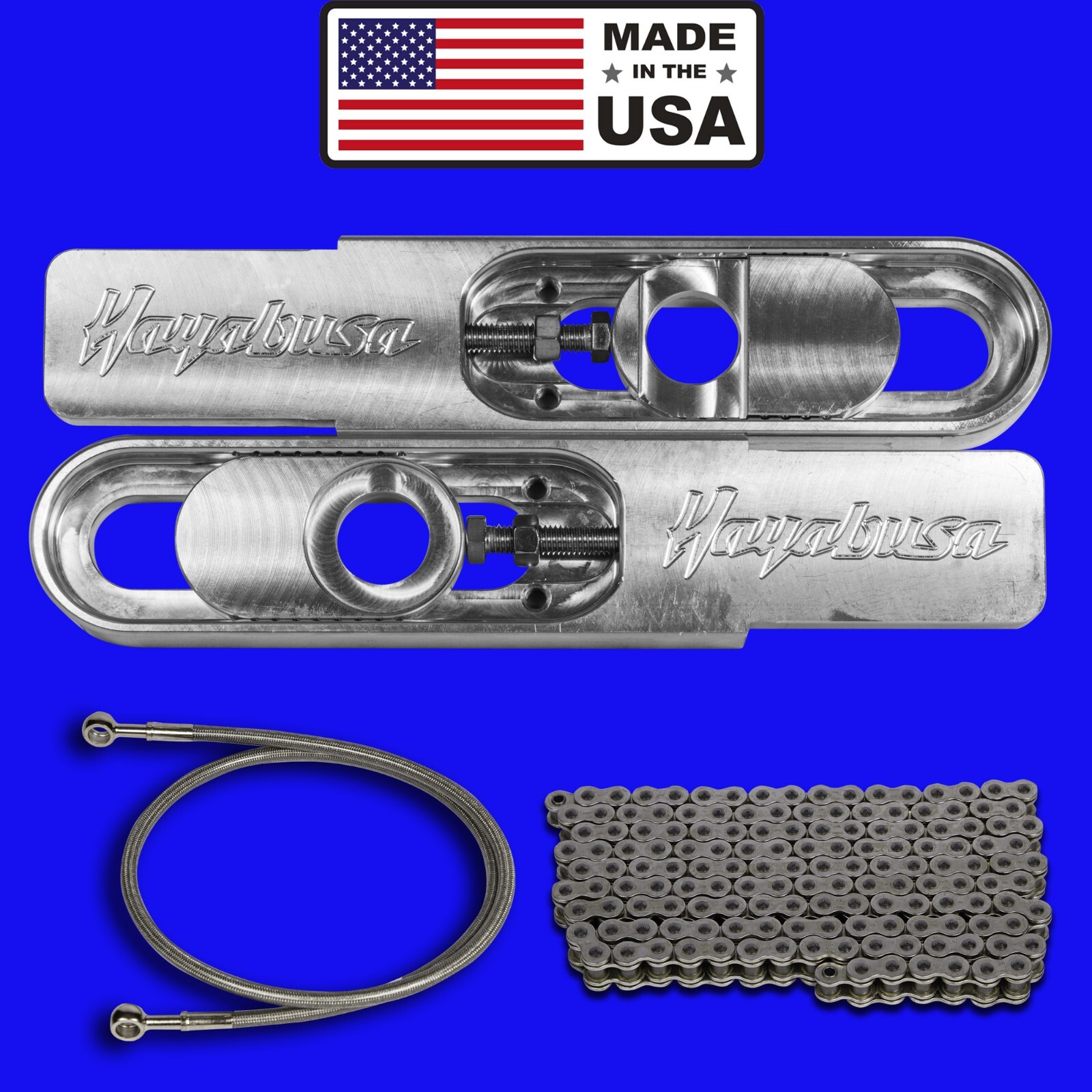 1999-2007 Suzuki Hayabusa bolt on swingarm extension kit 1999-2007 Suzuki Hayabusa bolt on swingarm extension kit