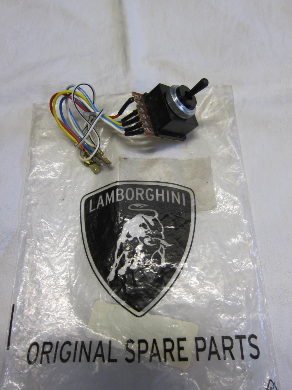 Lamborghini Countach 25th anniversary mirror switch for Vitaloni mirrors NOS