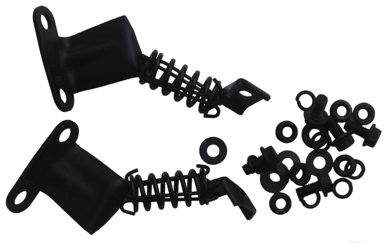 New 1990-2013 Corvette C4 Rear Exhaust RH & LH Hangers, GM 10258672, 10258673 New 1990-2013 Corvette C4 Rear Exhaust RH & LH Hangers, GM 10258672, 10258673