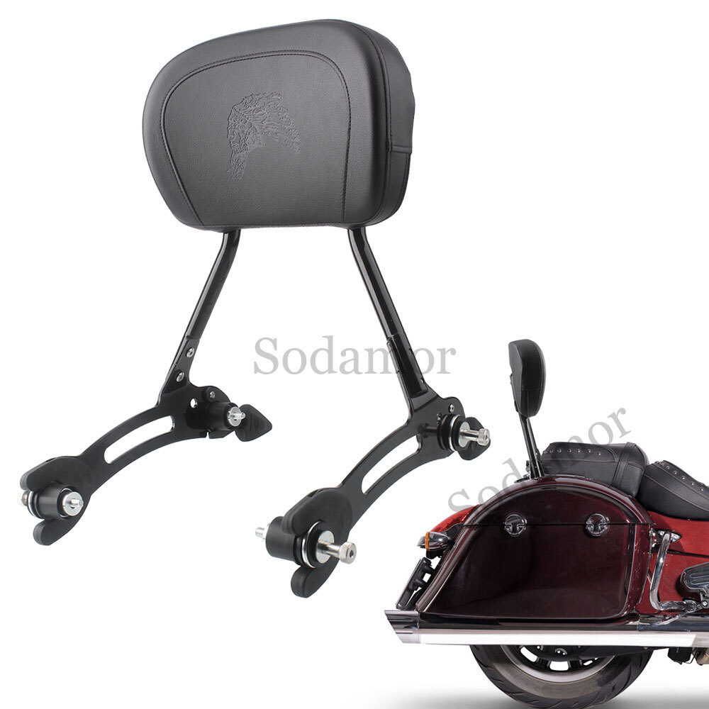 Motorcycle Passenger Sissy Bar Backrest Support For Indian Springfield Chieftain