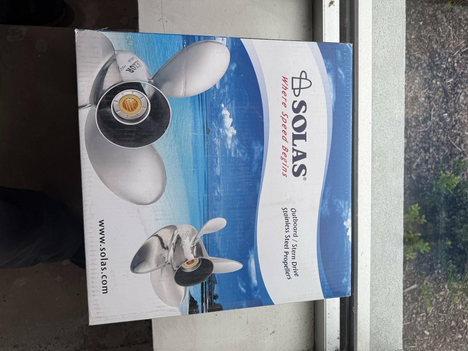 Solas boat propeller, New
