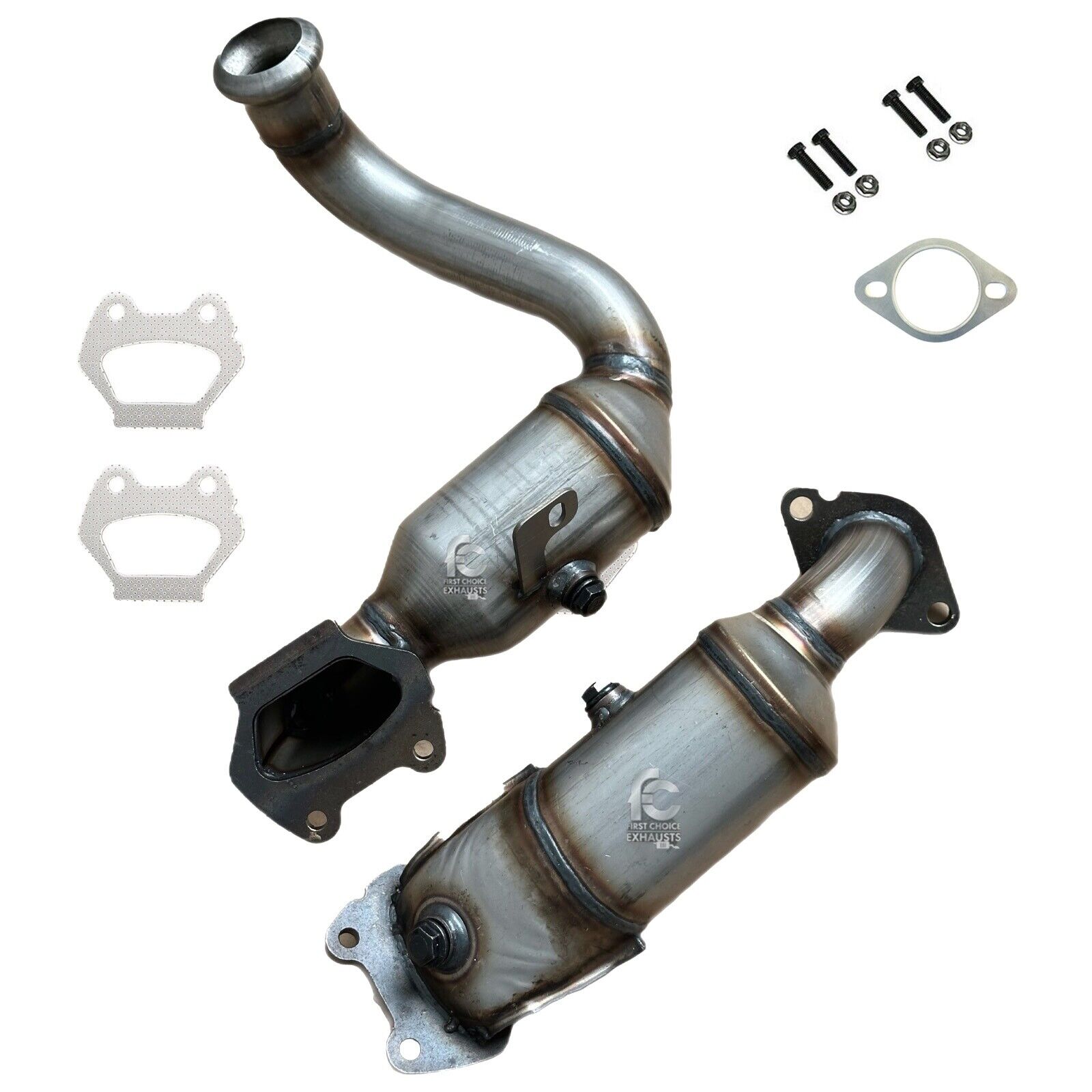Front and Rear Manifold Catalytic Converter For 2017-2021 CHRYSLER PACIFICA 3.6L
