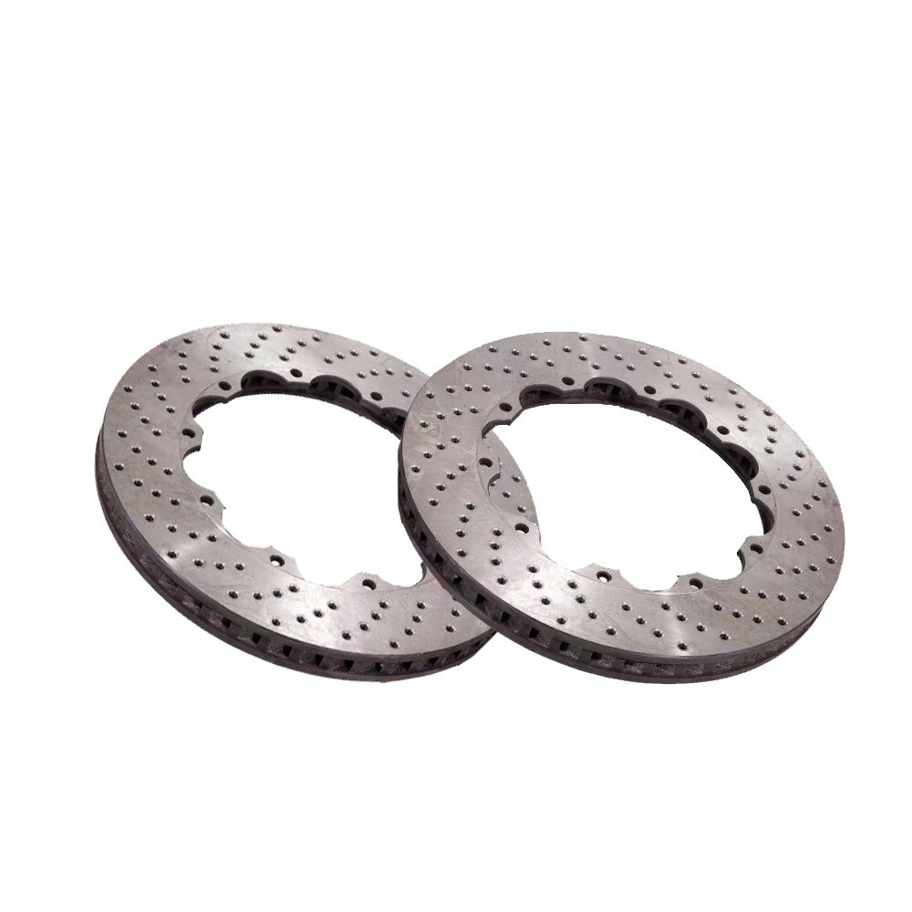 Scion Brake Rotor For Brembo 906536 906537 380x34mm Drilled LH/RH ONE PIECE
