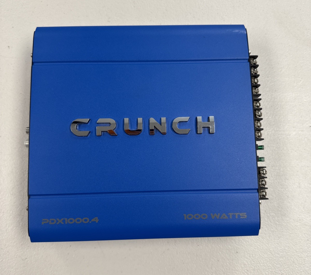 Crunch PowerDriveX 1000W 4 Channel Car Audio Amplifier Blue Class A/B Amp