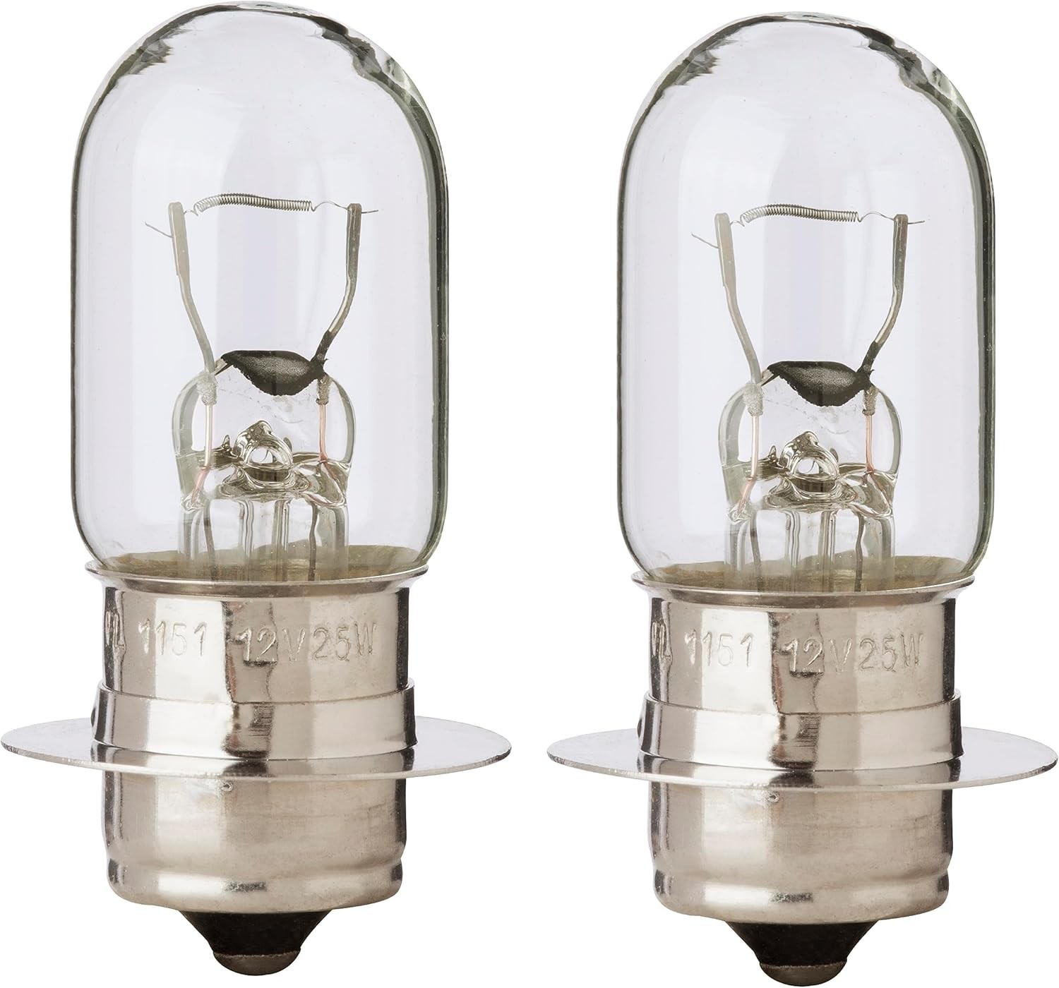 Flosser Incandescent P15s-25-1 25W 1151 Headlight Bulbs Replacement Scooter... 
