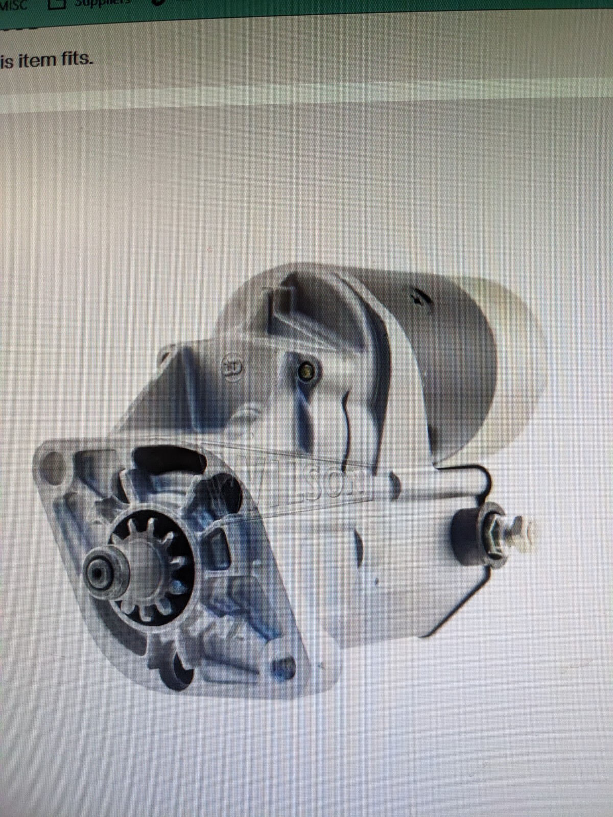Wilson Hd Rotating Elect 91-29-5055 Starter Rx, Nd Osgr 12 V 2.5 Kw