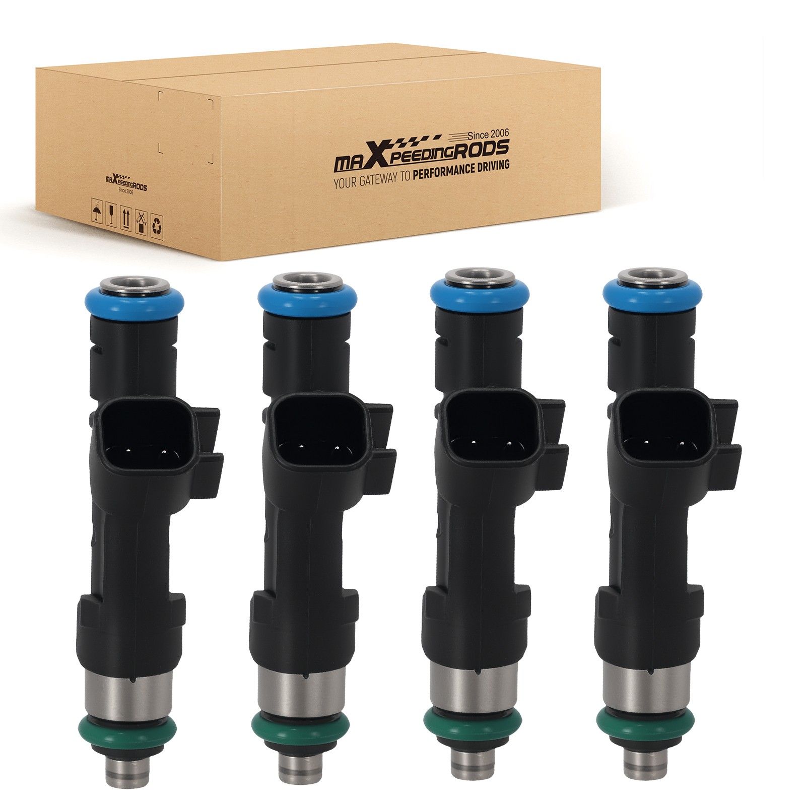 4pcs Fuel Injectors for Ford Fusion Mazda Tribute Mercury Mariner Milan 2.5L