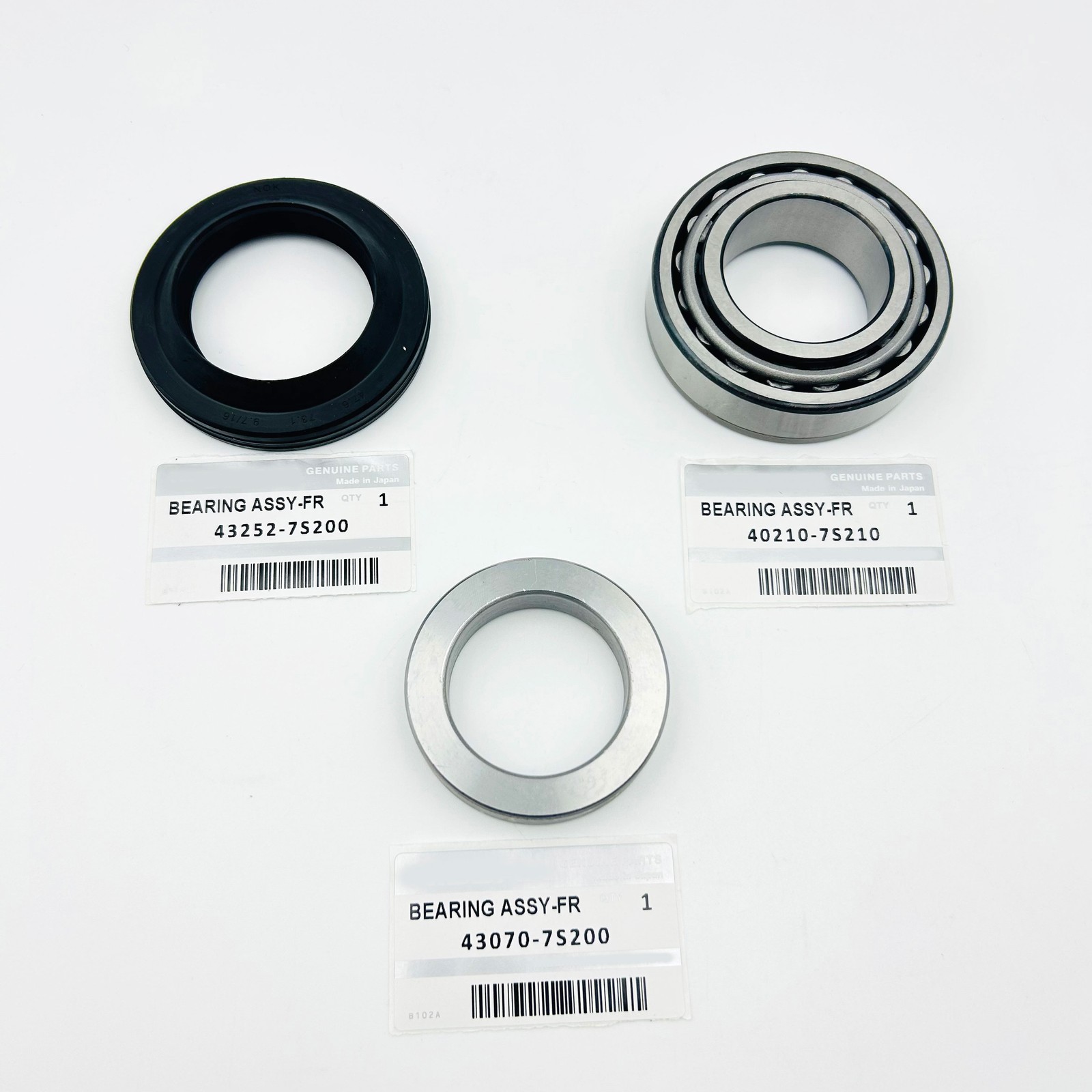 OEM 2 Packs Rear Axle Shaft Wheel Bearing & Seal Kit Fits Nissan Titan 04‑07
