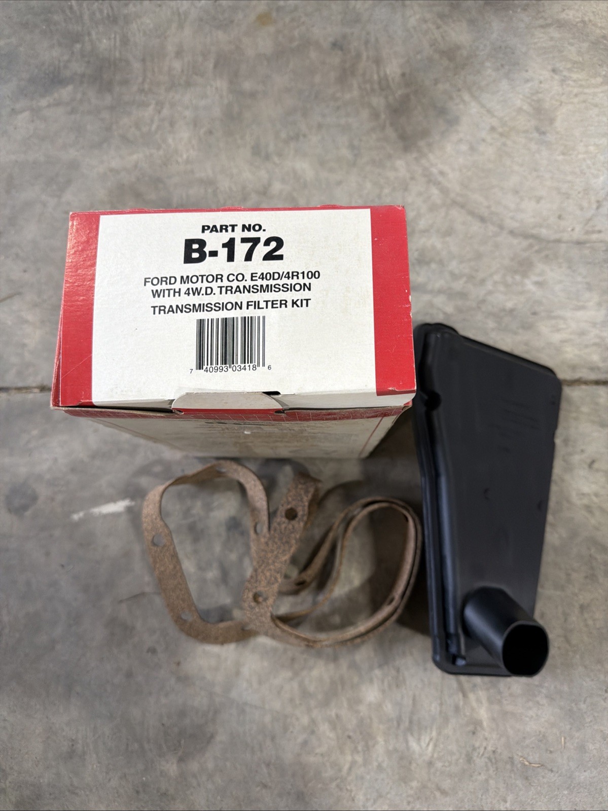 ATP B-172 Automatic Transmission Filter Kit YC3Z7A098BA TF93 TF283 TF163. F+S