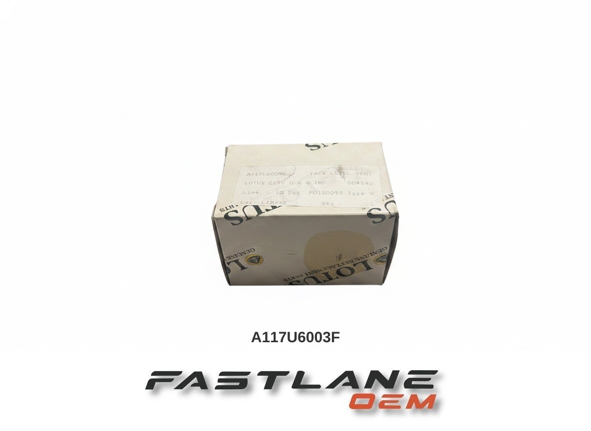2004-2022 Lotus Exige Elise Face Level Vent - Round A/C A117U6003F OEM 2004-2022 Lotus Exige Elise Face Level Vent - Round A/C A117U6003F OEM
