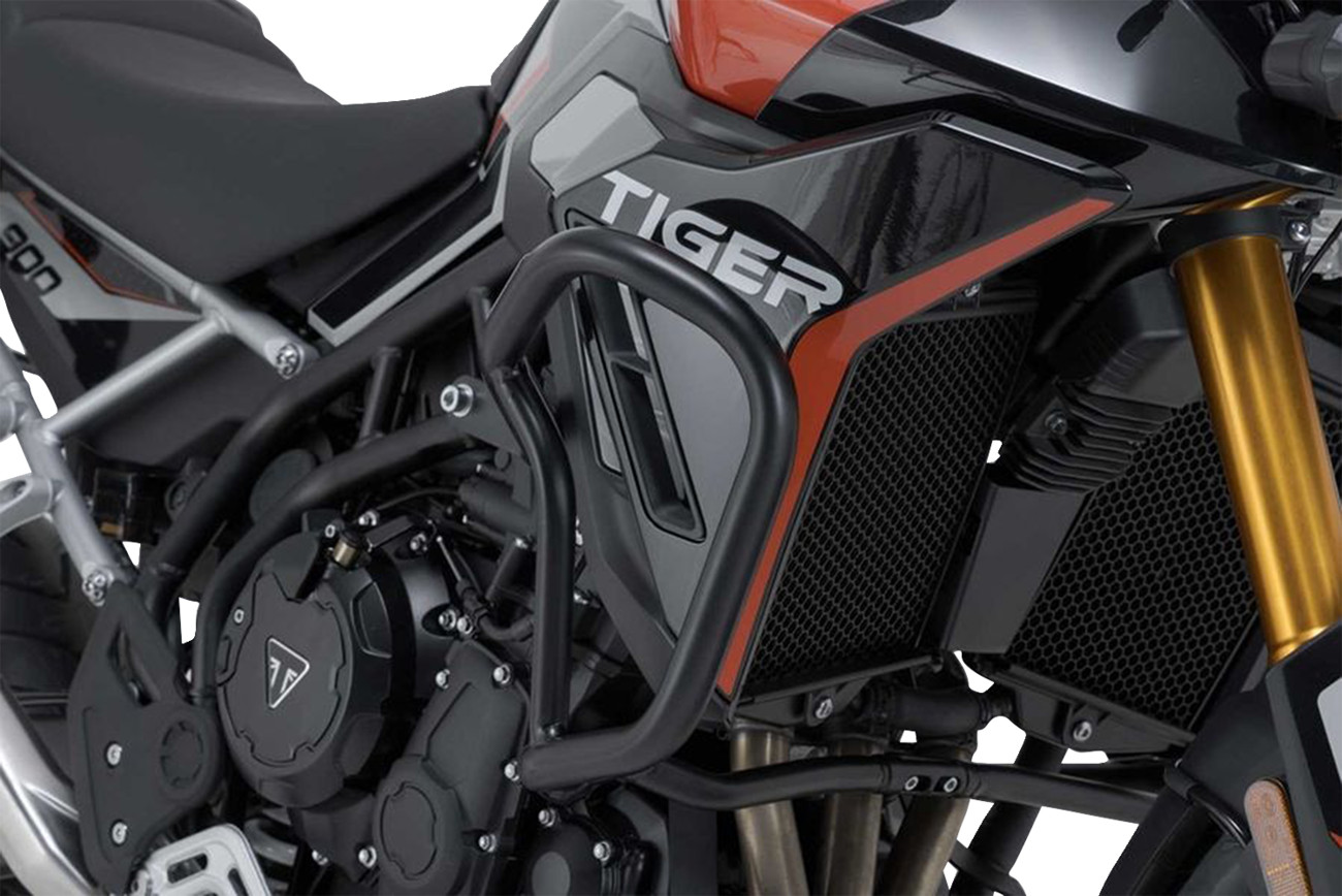 SW-MOTECH Crash Bar - Left/Right - Black - Fits Triumph SBL.11.953.10001/B SW-MOTECH Crash Bar - Left/Right - Black - Fits Triumph SBL.11.953.10001/B