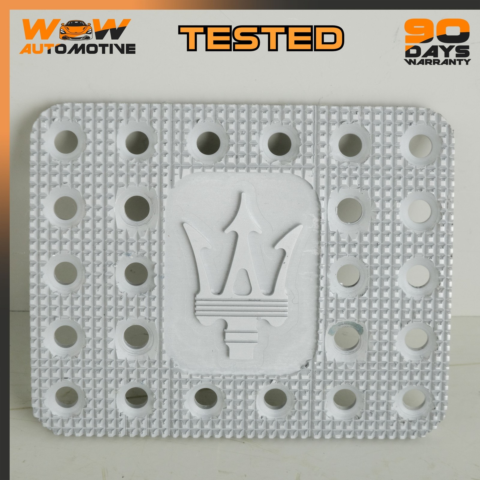 03-19 Maserati GranTurismo S Quattroporte GranCabrio Brake Pedal Plate Cover OEM